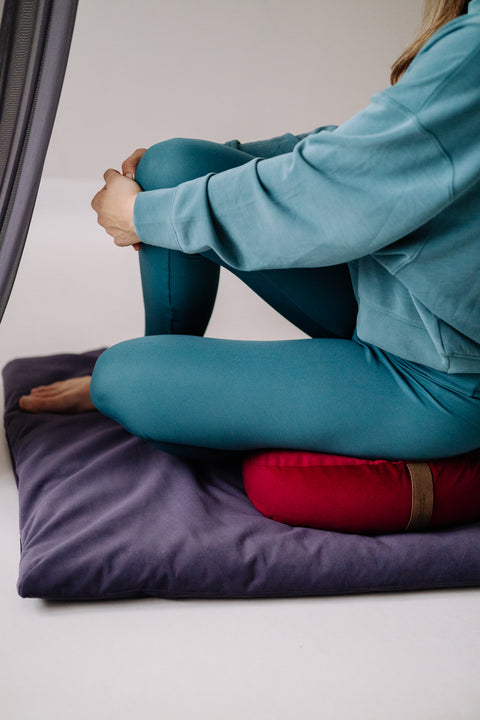 Meditation mat 2 in 1 - Provance Lavender - Be Classic